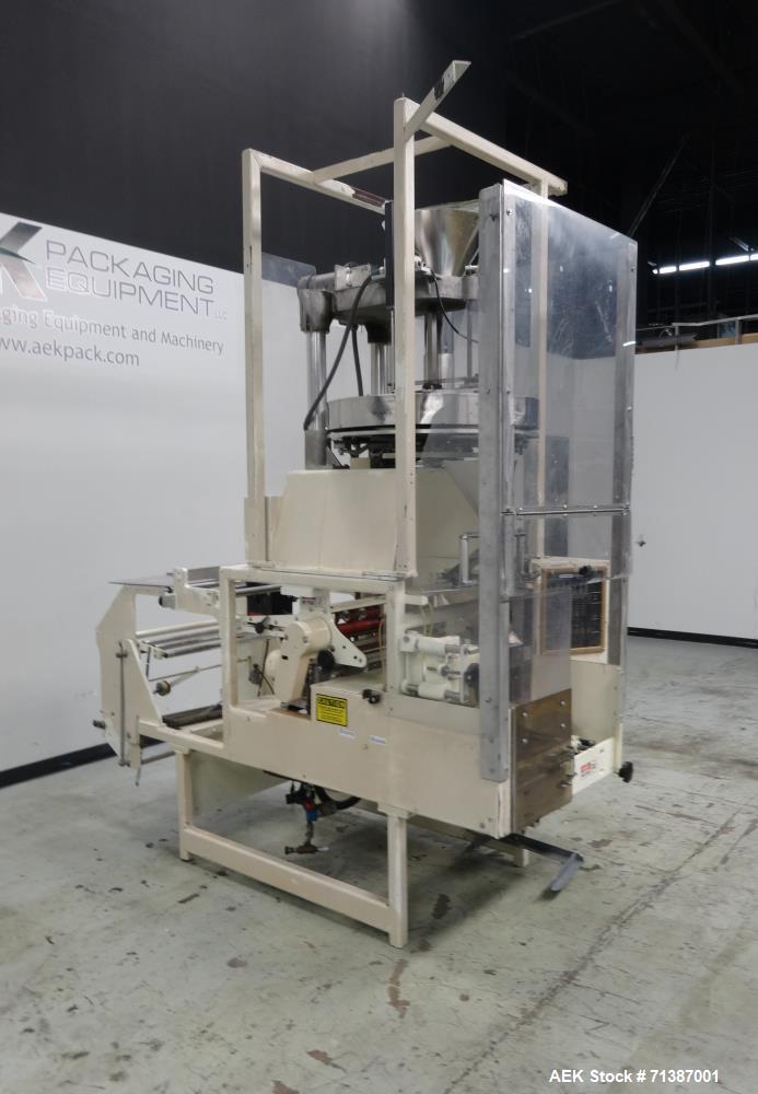 Used Hayssen Ultima Model 95-16 HR Vertical Form Fill Seal Machine