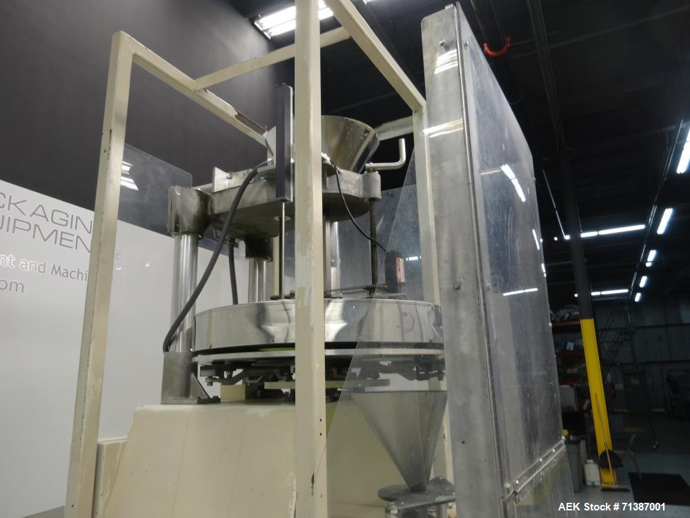 Used Hayssen Ultima Model 95-16 HR Vertical Form Fill Seal Machine