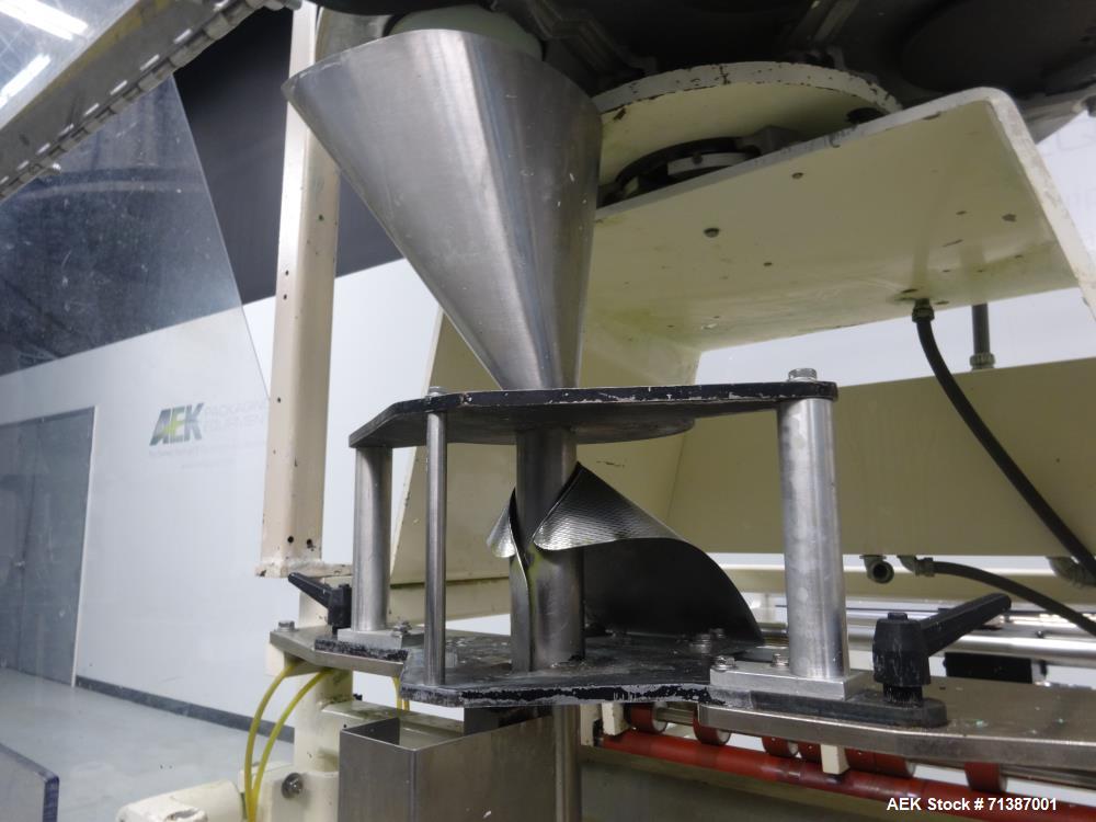 Used Hayssen Ultima Model 95-16 HR Vertical Form Fill Seal Machine