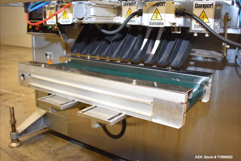 Used Handok Stick Pack Machine, Model PD-P3V 10 Lane, 23mm