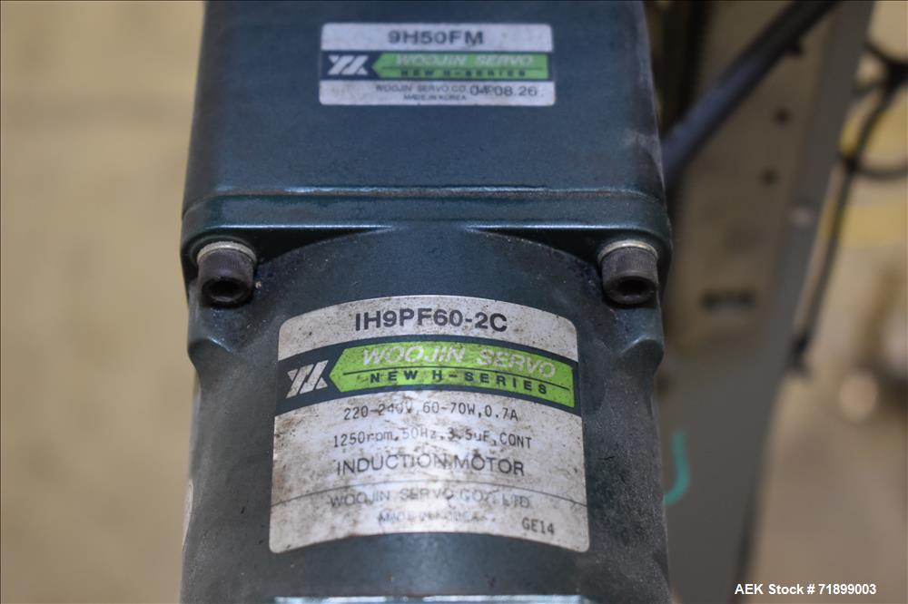 Used Handok Stick Pack Machine, Model PD-P3V 10 Lane, 23mm