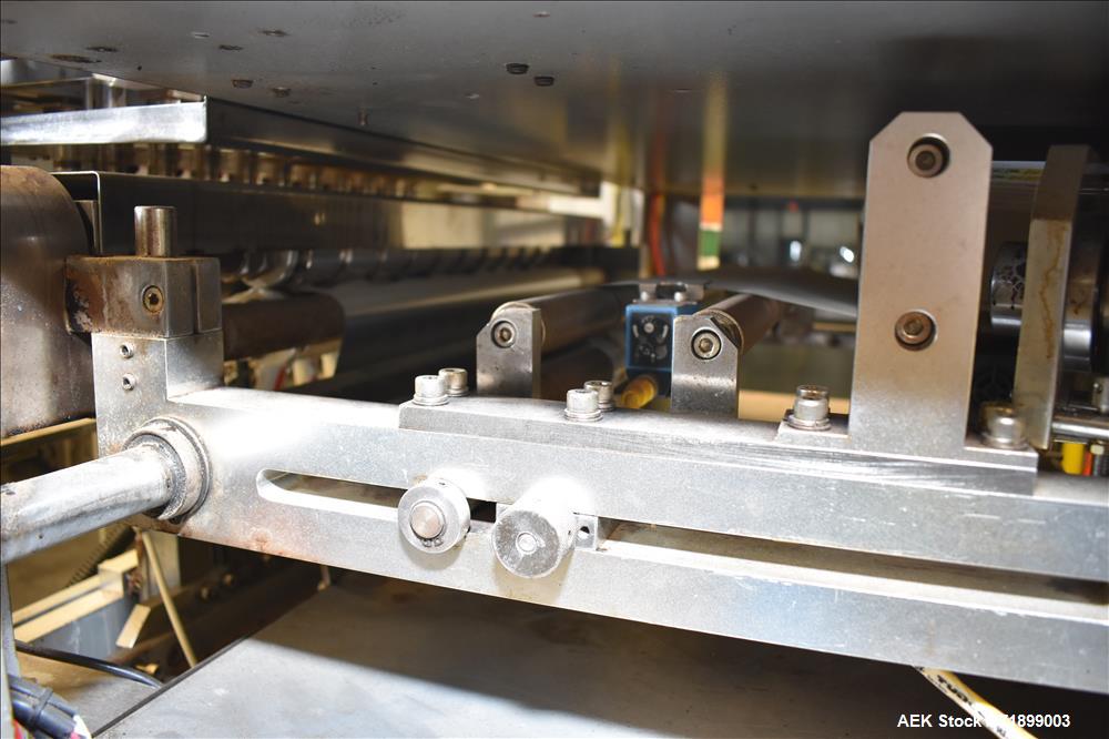 Used Handok Stick Pack Machine, Model PD-P3V 10 Lane, 23mm