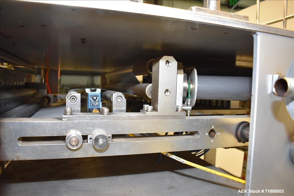 Used Handok Stick Pack Machine, Model PD-P3V 10 Lane, 23mm