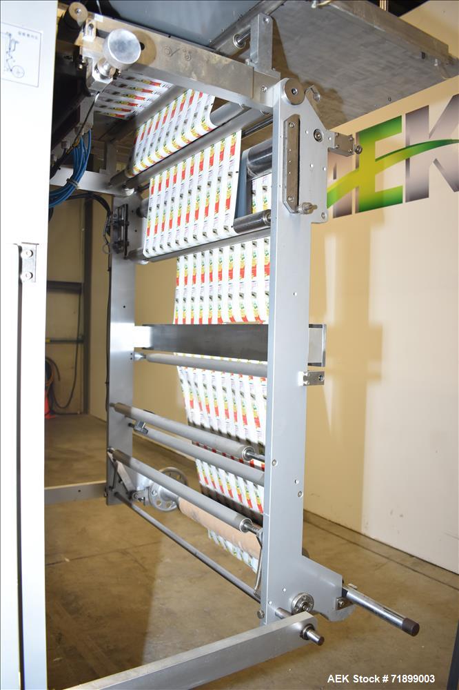 Used Handok Stick Pack Machine, Model PD-P3V 10 Lane, 23mm