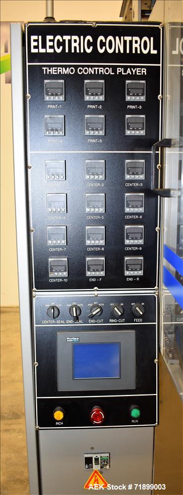Used Handok Stick Pack Machine, Model PD-P3V 10 Lane, 23mm