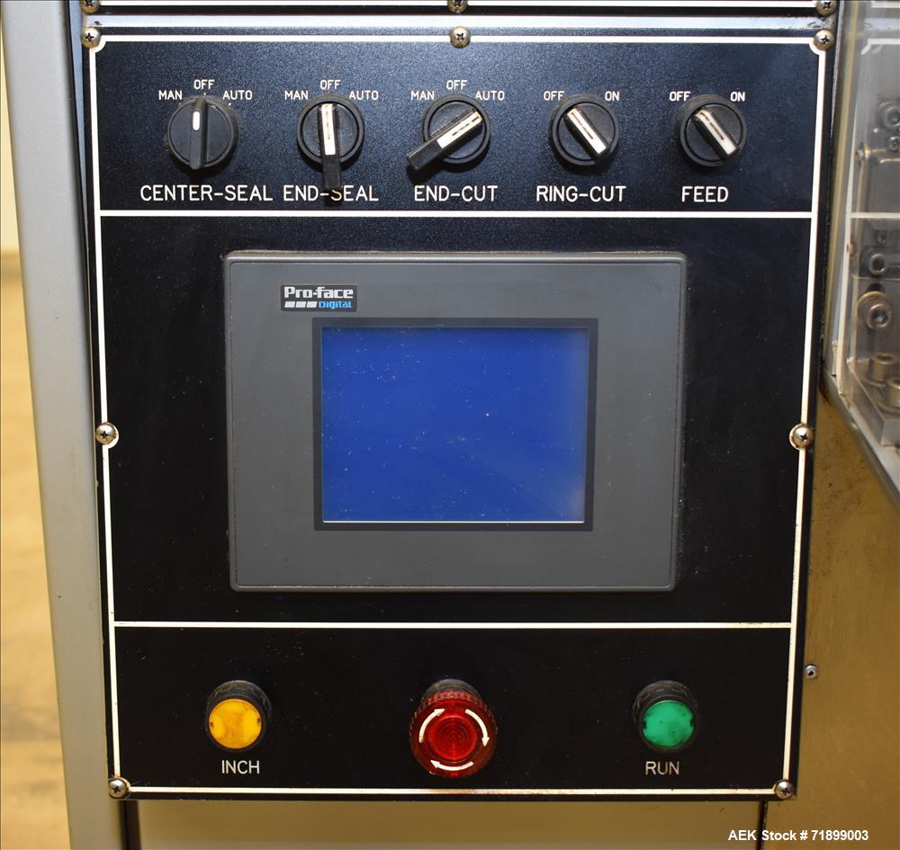 Used Handok Stick Pack Machine, Model PD-P3V 10 Lane, 23mm