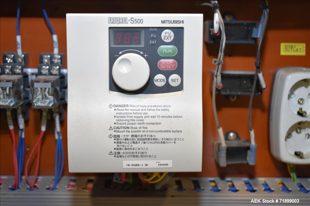 Used Handok Stick Pack Machine, Model PD-P3V 10 Lane, 23mm