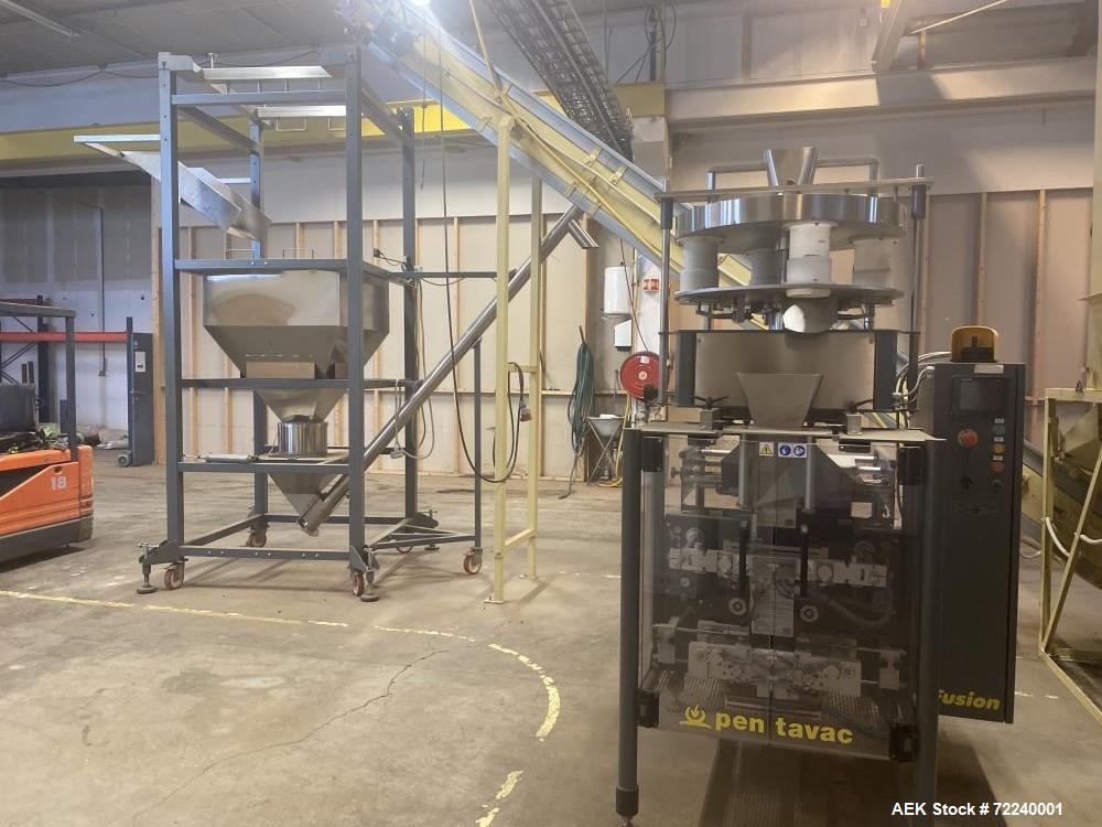 Used Pentavac Volumetric Vertical Form Fill Machine