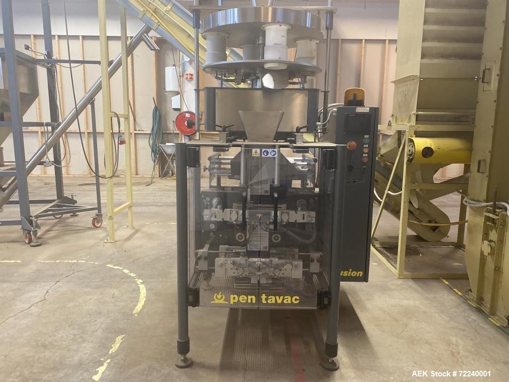 Used Pentavac Volumetric Vertical Form Fill Machine