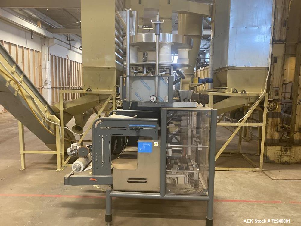 Used- Pentavac Volumetric Vertical Form Fill Machine