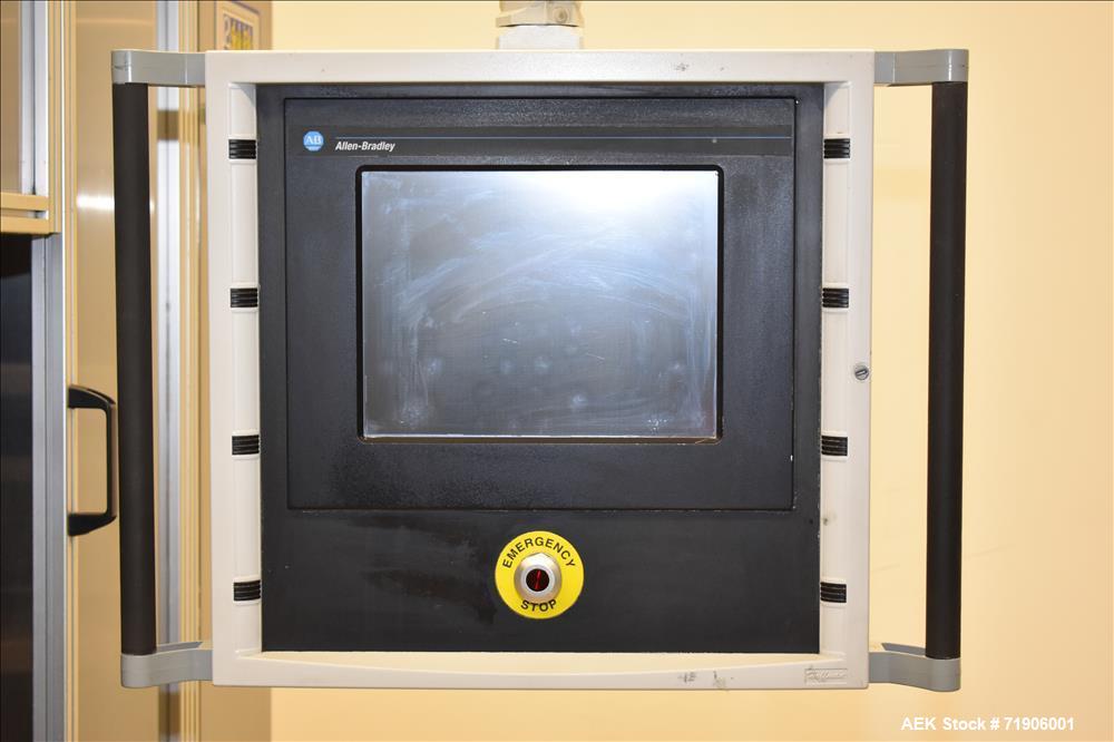 Used Ropak Model Stikpak, 5 Lane Vertical Stickpack Form Fill Seal Machine.