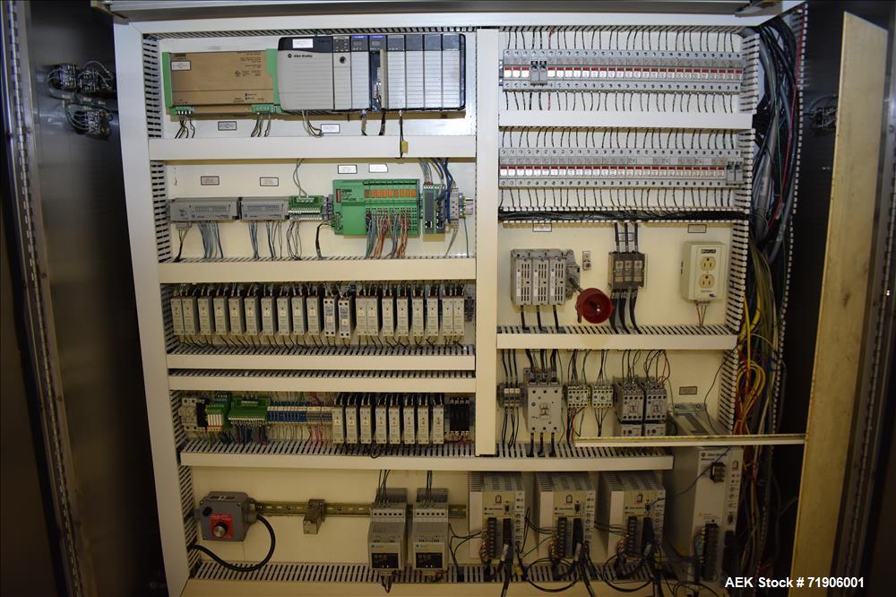 Used Ropak Model Stikpak, 5 Lane Vertical Stickpack Form Fill Seal Machine.