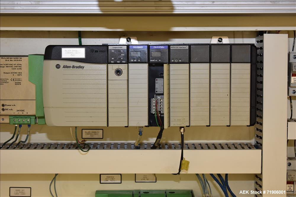 Used Ropak Model Stikpak, 5 Lane Vertical Stickpack Form Fill Seal Machine.
