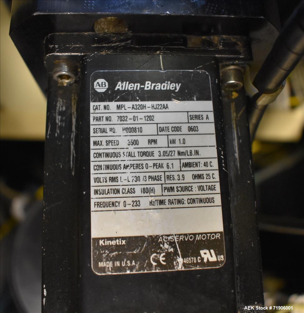 Used Ropak Model Stikpak, 5 Lane Vertical Stickpack Form Fill Seal Machine.