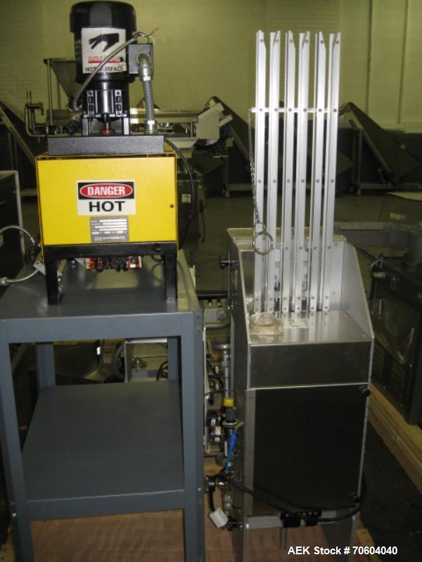 Used Slautterback Hot Melt Gluer, Model KB10H
