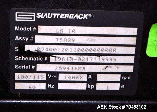Used Slaughterback LS10 Squirt Hand Held Hot Melt Glue System