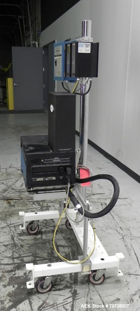 Used Nordson Series 3100 Hot Melt Glue System. System is complete with (1) Nordson PC40 pattern controller, (1) Nordson PS40 power supply, and (1) Nordson electric gun driver. Glue unit also has (1) ...