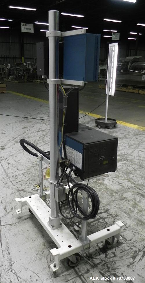 Used Nordson Series 3100 Hot Melt Glue System. System is complete with (1) Nordson PC40 pattern controller, (1) Nordson PS40 power supply, and (1) Nordson electric gun driver. Glue unit also has (1) ...