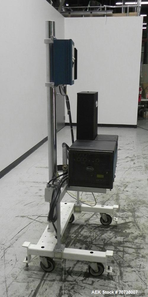 Used Nordson Series 3100 Hot Melt Glue System. System is complete with (1) Nordson PC40 pattern controller, (1) Nordson PS40 power supply, and (1) Nordson electric gun driver. Glue unit also has (1) ...