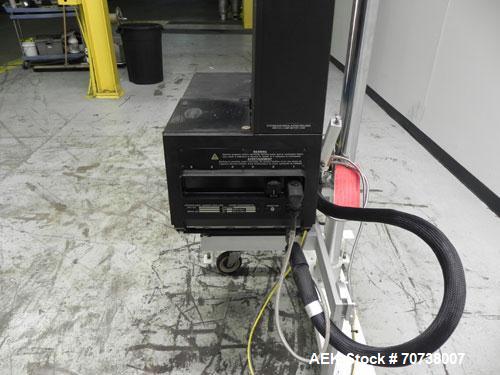 Used Nordson Series 3100 Hot Melt Glue System. System is complete with (1) Nordson PC40 pattern controller, (1) Nordson PS40 power supply, and (1) Nordson electric gun driver. Glue unit also has (1) ...
