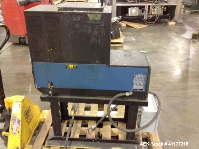 Used Nordson 3700 Hot Melt Glue Unit, 50/60 hz, 27 amp, maximum 1/3 watts. Maximum temperature range 450 deg F.