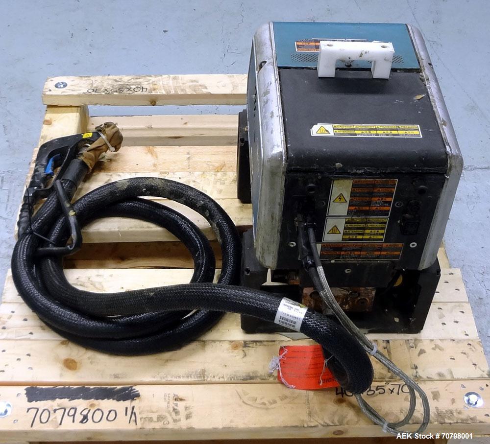 Used Nordson Model Durablue 4 Hot Melt Glue Unit. Has a 4-liter glue tank capacity. Has an output rating of up to 13.9lbs per hour with a melt rate of 10.3lbs per hour. Currently set up with (1) hose...