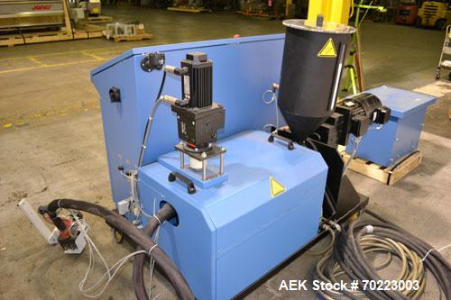 Used Nordson Hot Melt Glue & Adhesive Melting System, Model EX20-1xPS01-1xPE20-1. Melt rates from 3 - 2500 KG/Hr or 7 - 5512 lbs/hr). Operating temperature: 20 - 300 degrees celcius or 68 to 572 degr...