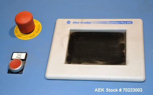 Used Nordson Hot Melt Glue & Adhesive Melting System, Model EX20-1xPS01-1xPE20-1. Melt rates from 3 - 2500 KG/Hr or 7 - 5512 lbs/hr). Operating temperature: 20 - 300 degrees celcius or 68 to 572 degr...