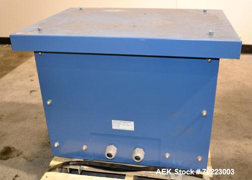 Used Nordson Hot Melt Glue & Adhesive Melting System, Model EX20-1xPS01-1xPE20-1. Melt rates from 3 - 2500 KG/Hr or 7 - 5512 lbs/hr). Operating temperature: 20 - 300 degrees celcius or 68 to 572 degr...