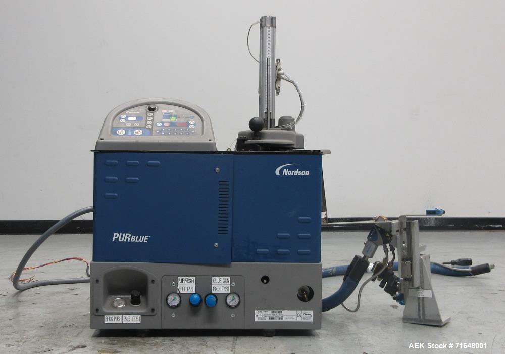 Used Nordson PURBlue 4 SP Adhesive Melter.