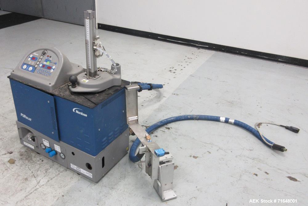 Used Nordson PURBlue 4 SP Adhesive Melter.