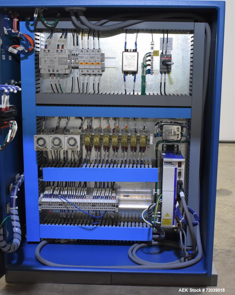 Used Nordson VersaPail Bulk Pail Melter. Model VP020-UN3E4LN/XPAPAWXXCXXXXXXX. 20 Liter or 5 gallon pail capacity, approximate 11.3" diameter. SN0186 Pump rated 8.9 kg/hr (19.6 lbs). Maximum operatin...