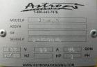 Used Astro Packaging hot melt adhesive unit, model D2-15. Approximate capacity 15 pounds of adhesive. Heating time 30-45 minutes, melt rate 15 pounds an hour. 1/50/60/120 volt, 20 amp. Includes dispe...