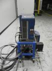 Used Nordson Model ProBlue 15 Hot Melt Glue System. Has Nodson model EPC 30 Eclipse series pattern controller. Has LogiComm glue gun driver. Mounted on stand alone frame with casters. Includes glue h...