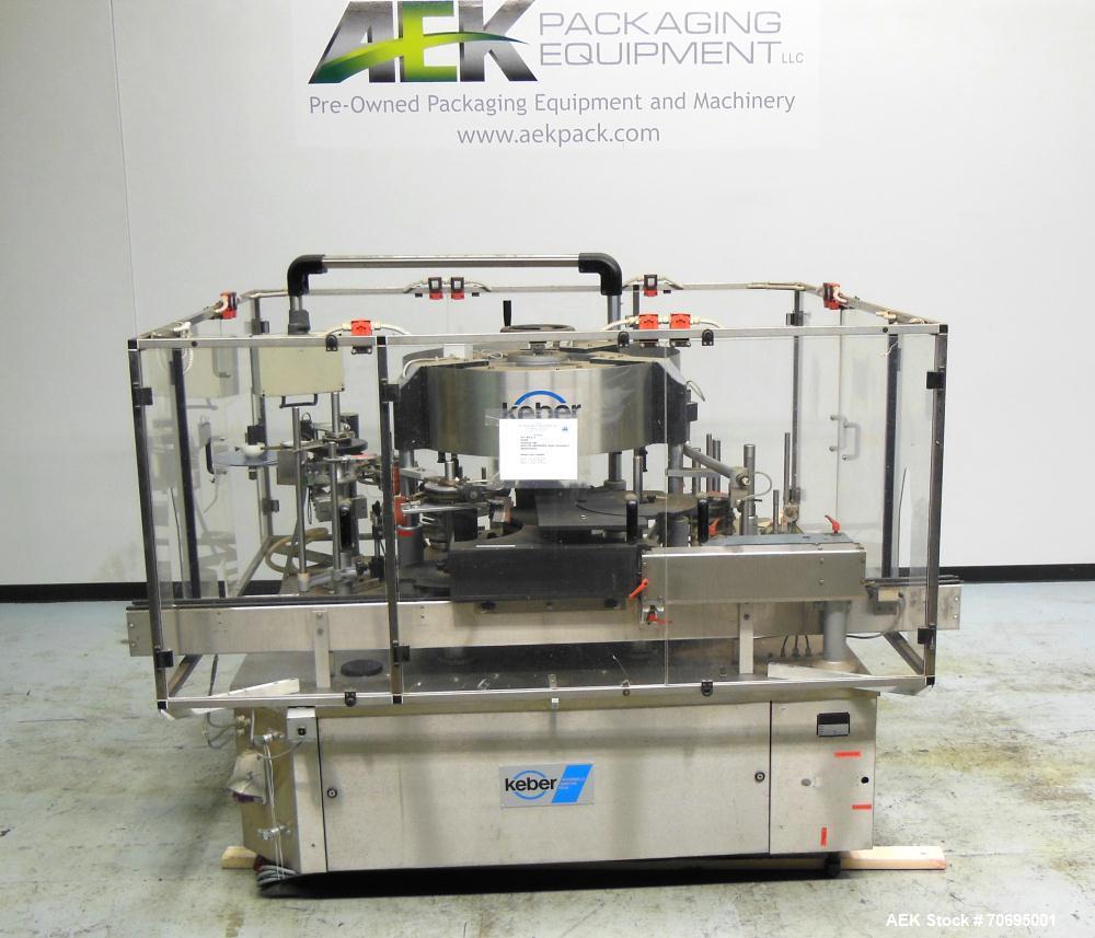 Used Kosme Keber Kosmac Labeler, Model 6TS3E2+S