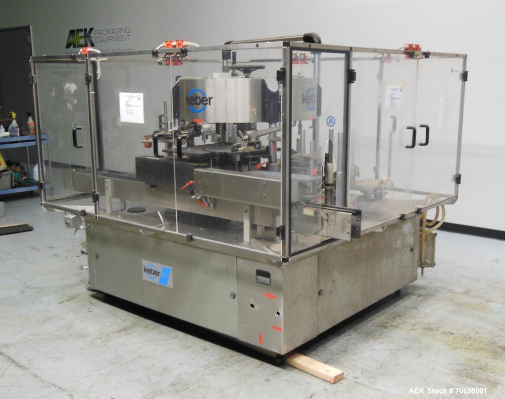Used Kosme Keber Kosmac Labeler, Model 6TS3E2+S