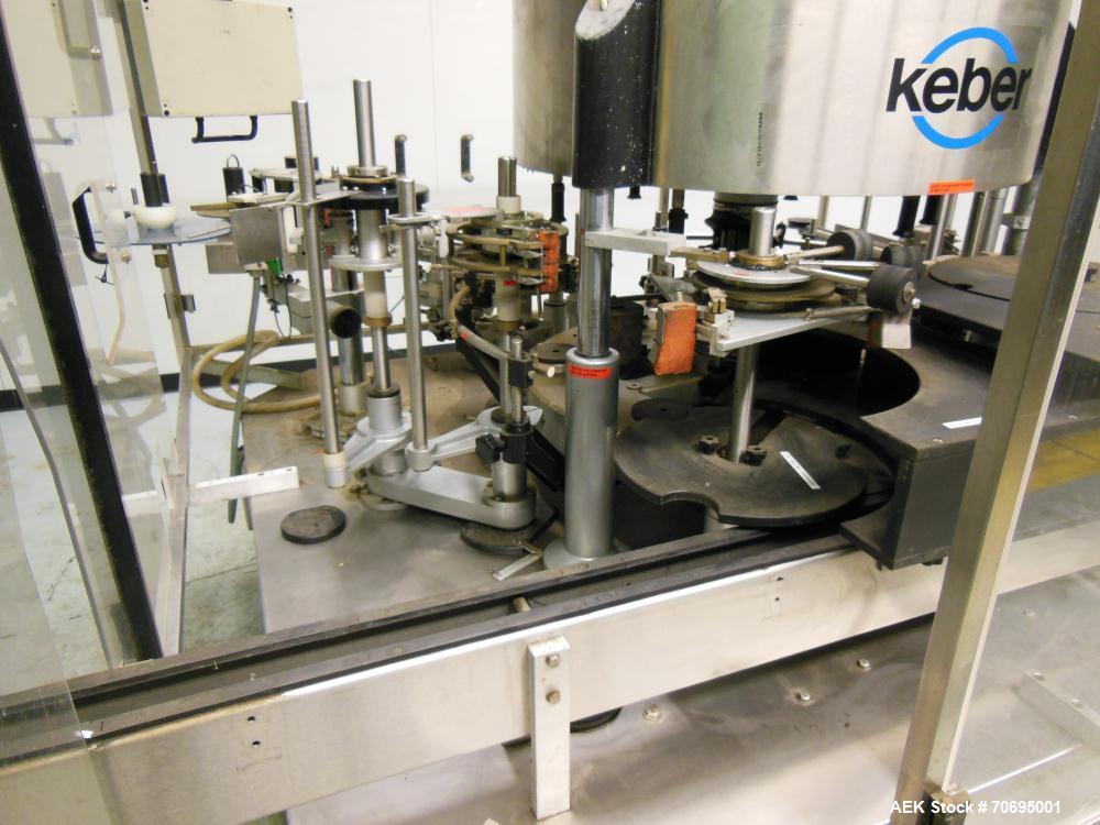 Used Kosme Keber Kosmac Labeler, Model 6TS3E2+S