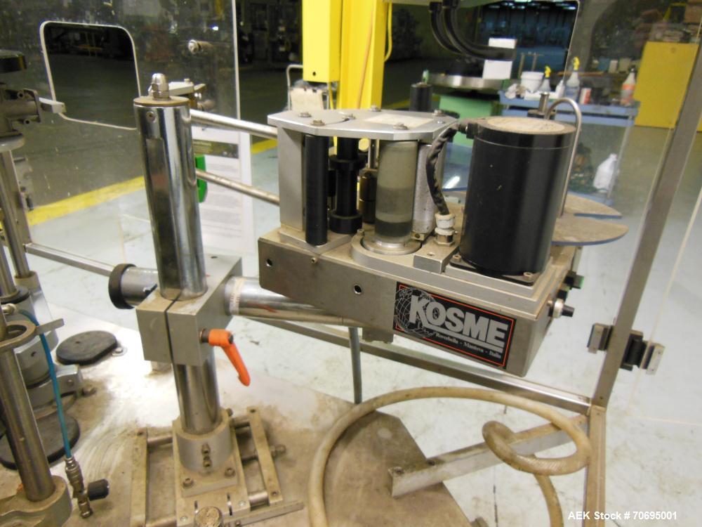 Used Kosme Keber Kosmac Labeler, Model 6TS3E2+S