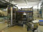 Used KHS AG Front, Back and Neck Glue Labeling Machine. Type Innoket SE 2080/120-48LM GT. Cold glue configuration. Capacity 66000 containers/hour. 73.6” (1888 mm) diameter turn table/carousel. 48 pcs...