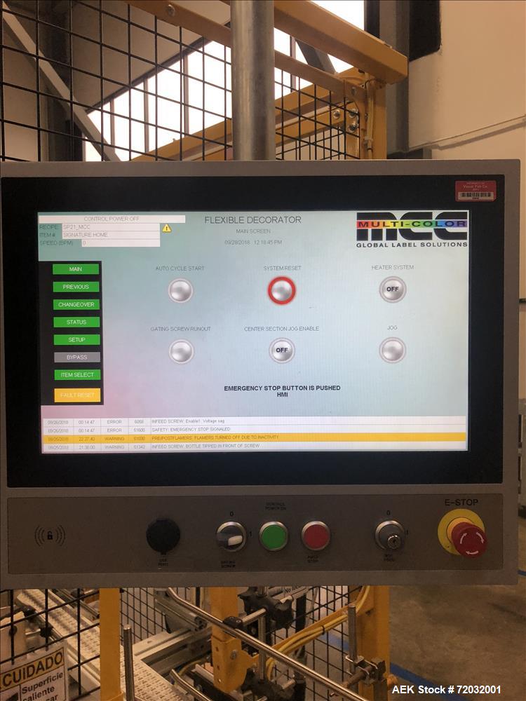 Used MPC Multi Color Products Heat Transfer Labeler