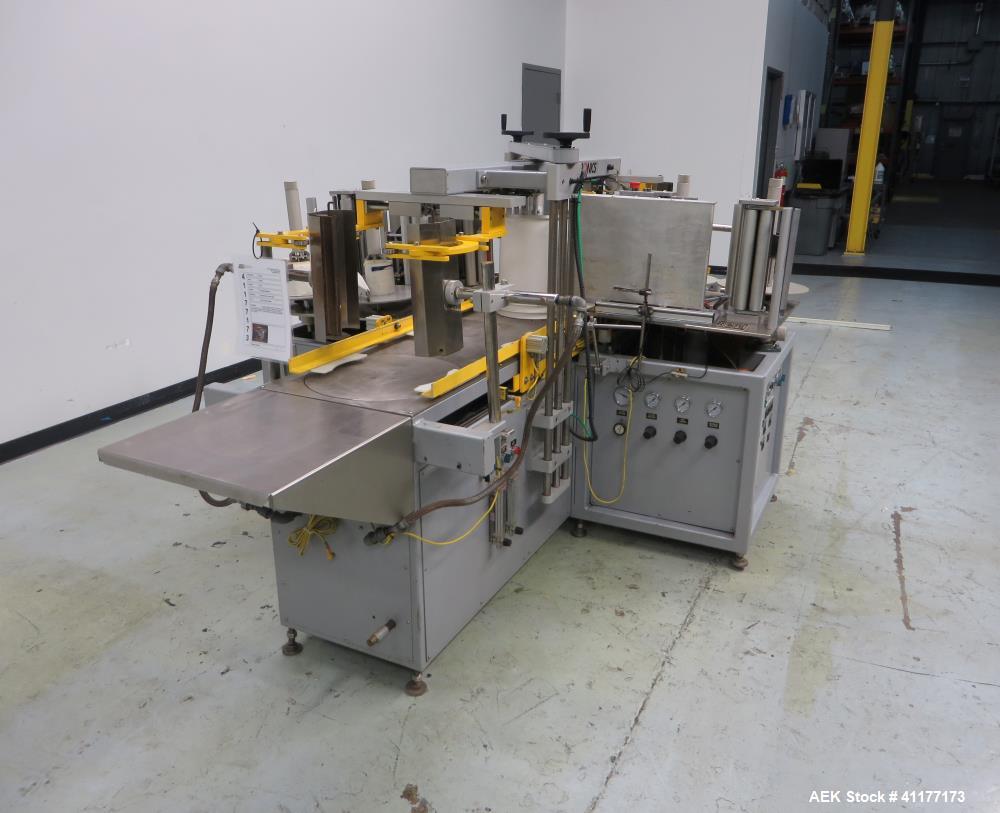 Used Tronics Heat Transfer 5 Gallon Pail Labeler, Model TD2002