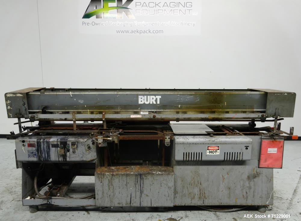 Used Mateer-Burt (GEI) Model 704SB MK V-LH Horizontal Roll-Through Labeler