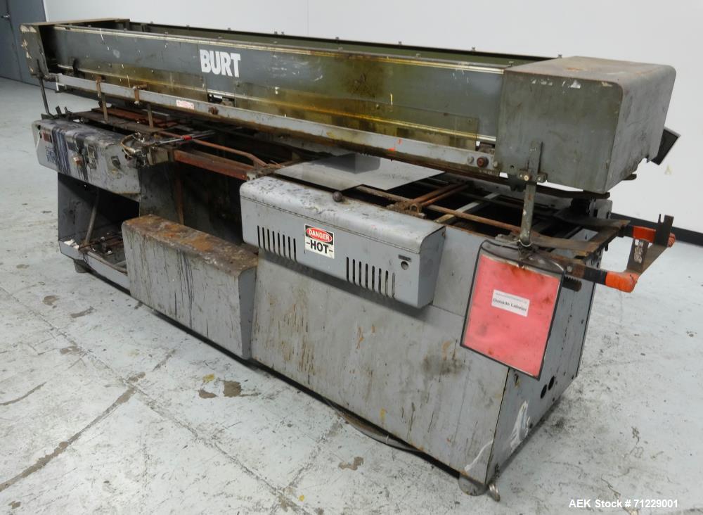 Used Mateer-Burt (GEI) Model 704SB MK V-LH Horizontal Roll-Through Labeler