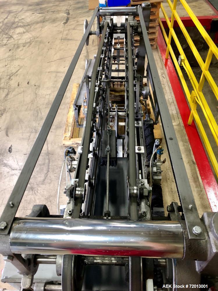Used New Way E7 Full Wrap Can Glue Labeler