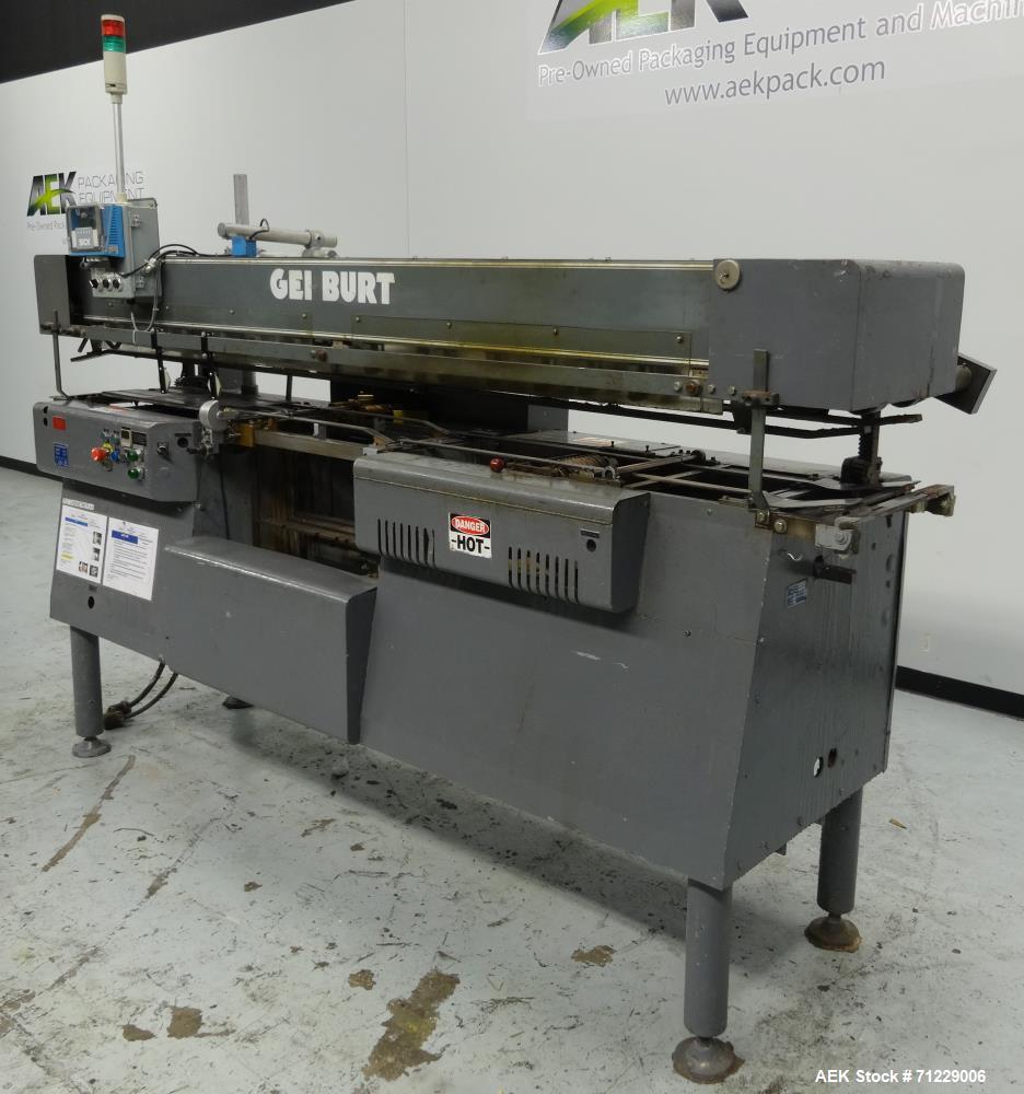 Used Mateer-Burt (GEI) Model 704SB MK V-LH Horizontal Roll-Through Labeler
