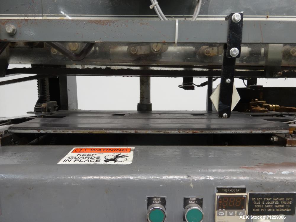 Used Mateer-Burt (GEI) Model 704SB MK V-LH Horizontal Roll-Through Labeler