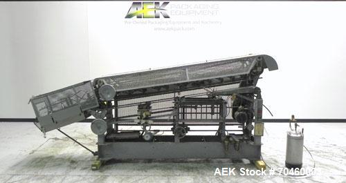 Used NewWay Model EPB Roll Through Glue Wraparound Labeler