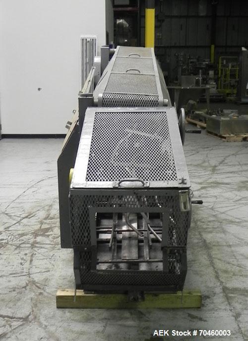 Used NewWay Model EPB Roll Through Glue Wraparound Labeler