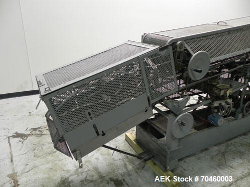 Used NewWay Model EPB Roll Through Glue Wraparound Labeler