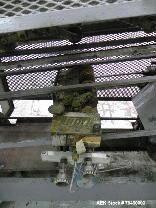 Used NewWay Model EPB Roll Through Glue Wraparound Labeler